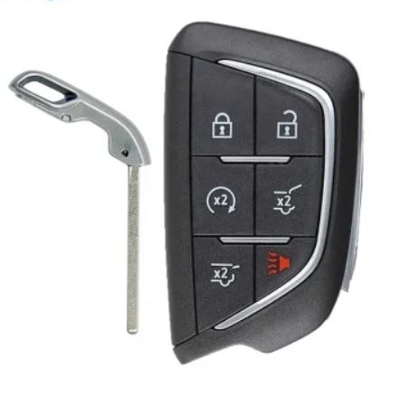 Cadillac Escalade 2021-2022 6-Button Smart Key w/Hatch FCC: YG0G20TB1 433 Mhz