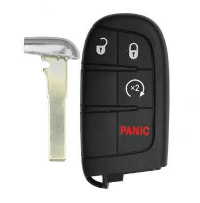 Fiat 500X 2016-2020 4-Button Smart Key w/Start FCC: M3N-40821302