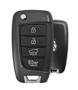 Hyundai Tucson 2021-2022 4-B Flip Remote Key    FCC: TQ8-RKE-4F40 - 434 Mhz