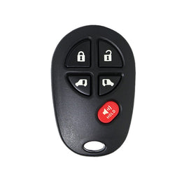 Toyota Sienna 2004-2017 5-Button Remote w/ Sliding Doors   FCC: GQ43VT20T - 315 Mhz