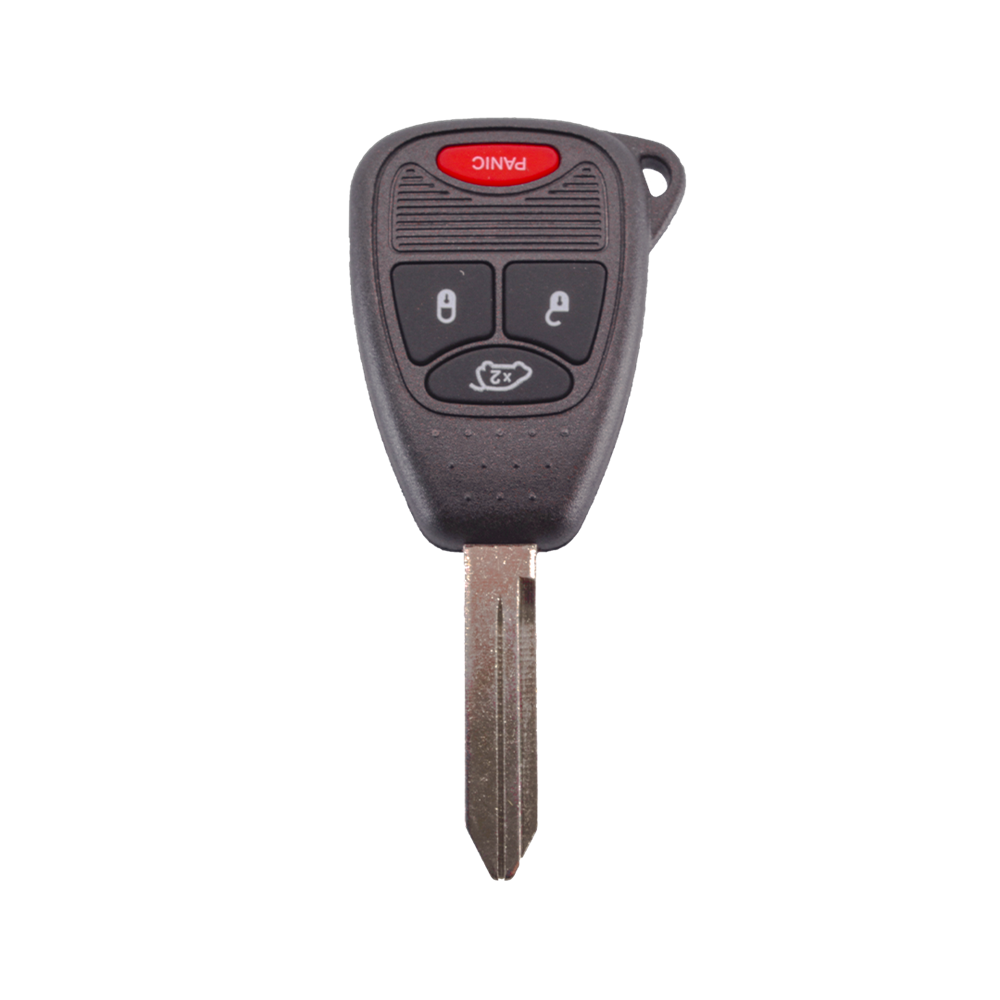 Chrysler/Dodge/Jeep 2004-2016 4-Button Remote Head Key   FCC: OHT692427AA /  OHT692713AA - 315 Mhz