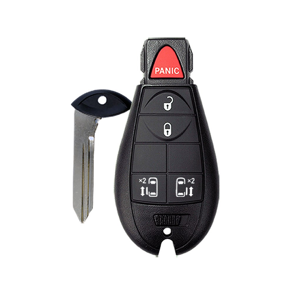 Chrysler/Dodge/VW 2008-2019 5-Button FOBIK NO KEYLESS GO #4 w/Sliding Door   FCC:  IYZ-C01C - 433 Mhz