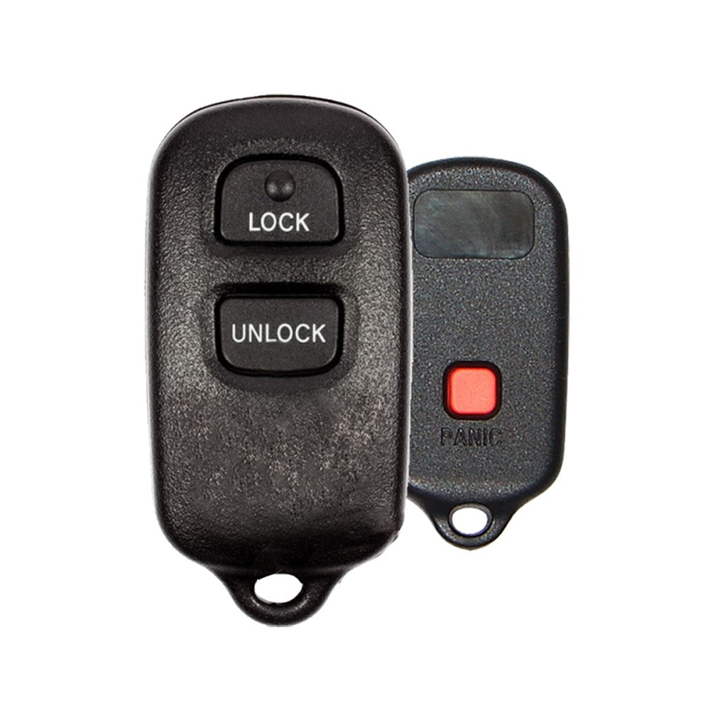 Toyota 2000-2008 3-Button Remote   FCC: HYQ12BBX - 315 Mhz