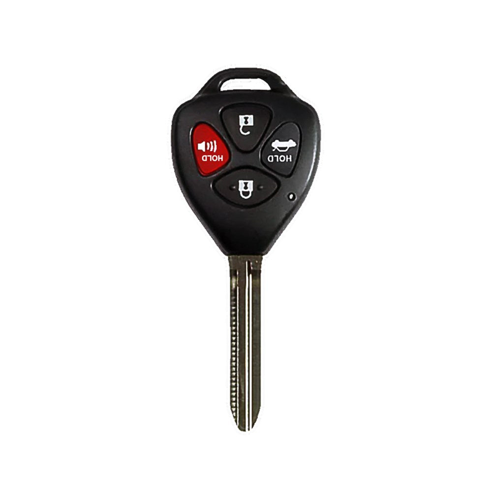 Toyota Corolla / Avalon 2008-12 4-Button Remote Head Key   FCC: GQ4-29T - 315 Mhz