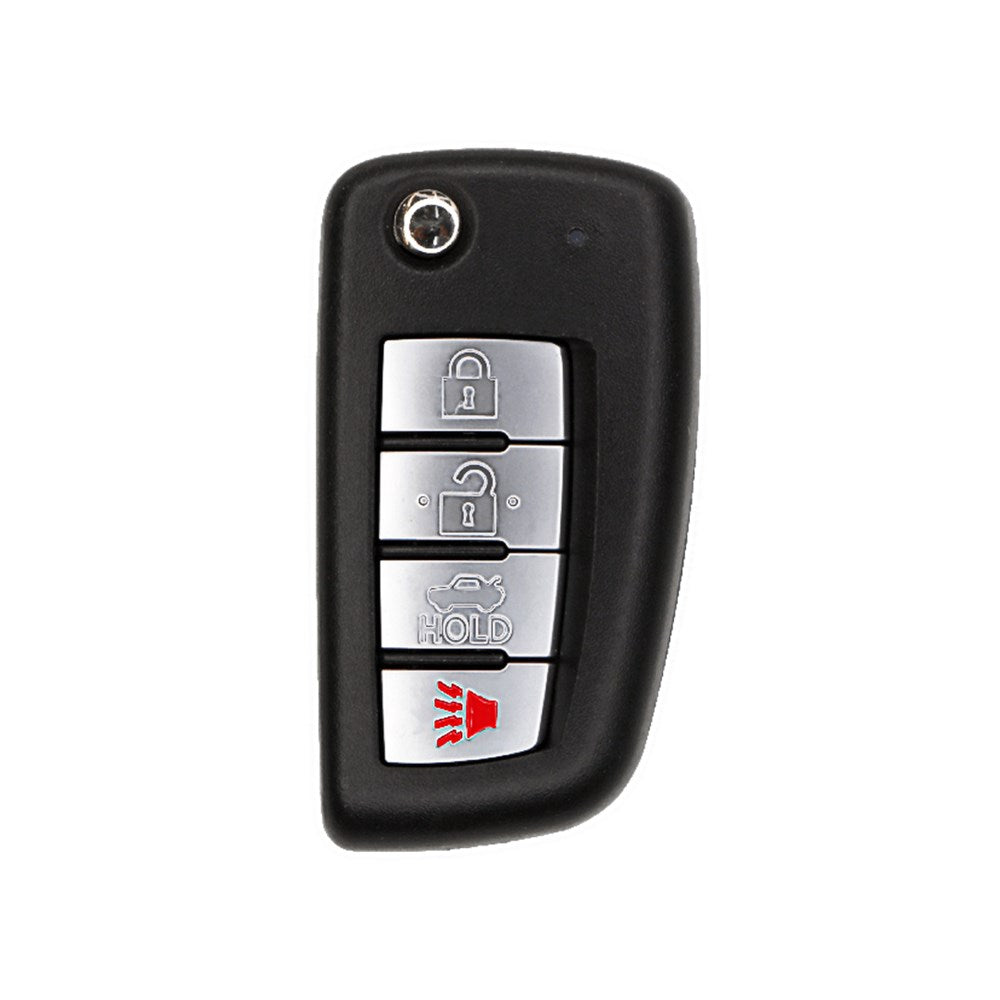 Nissan/Infiniti 2011-2018 4-Button Flip-Style Remote Head Key   FCC: KBRASTU15 - 315 Mhz