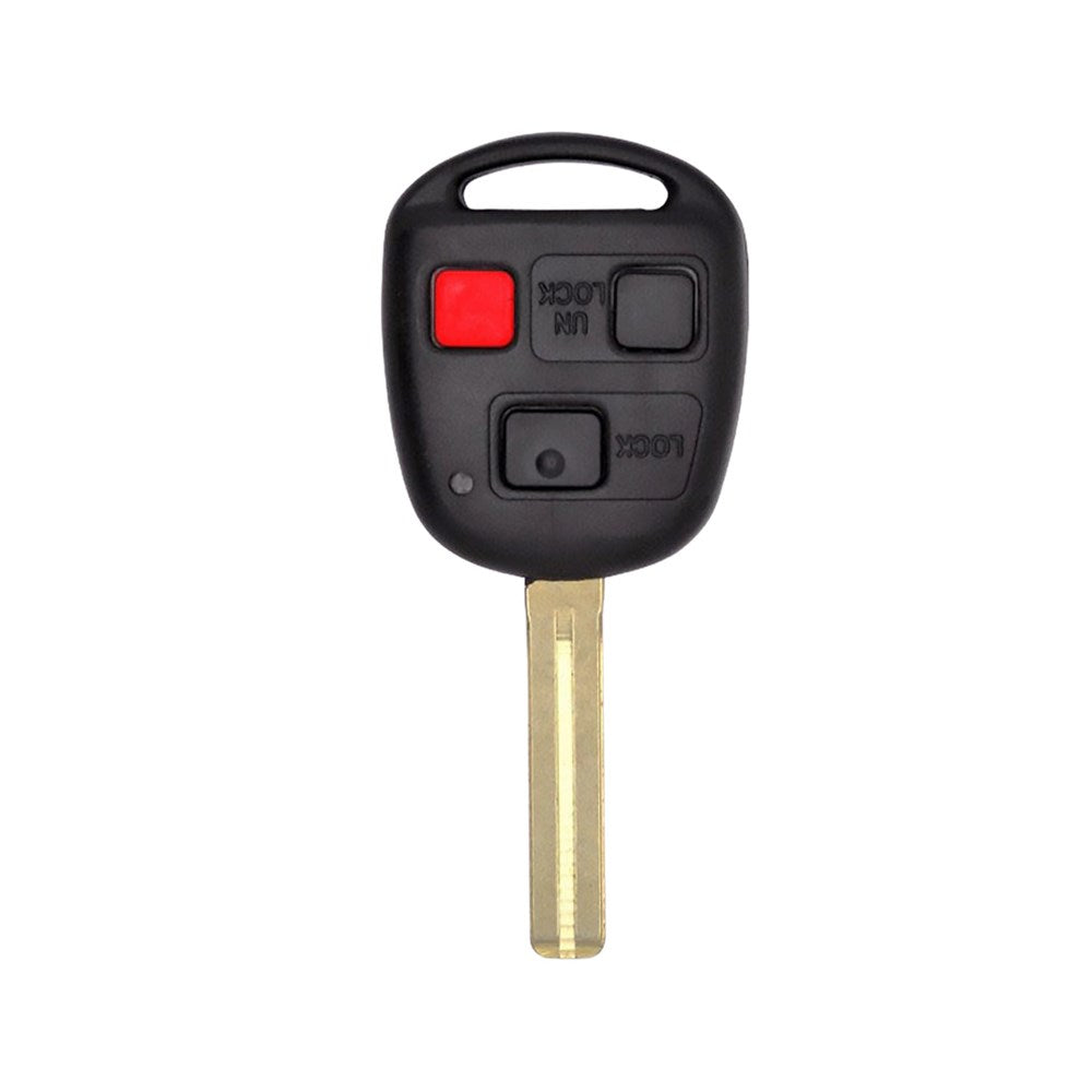 Lexus LX470 2001-2002 3-Button Remote Head Key   FCC: HYQ12BBT - 315 Mhz