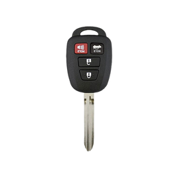 Toyota Camry/Corolla 2014-2018 4-Button Remote Head Key w/Trunk   FCC: HYQ12BDM / HYQ12BEL - 315 Mhz