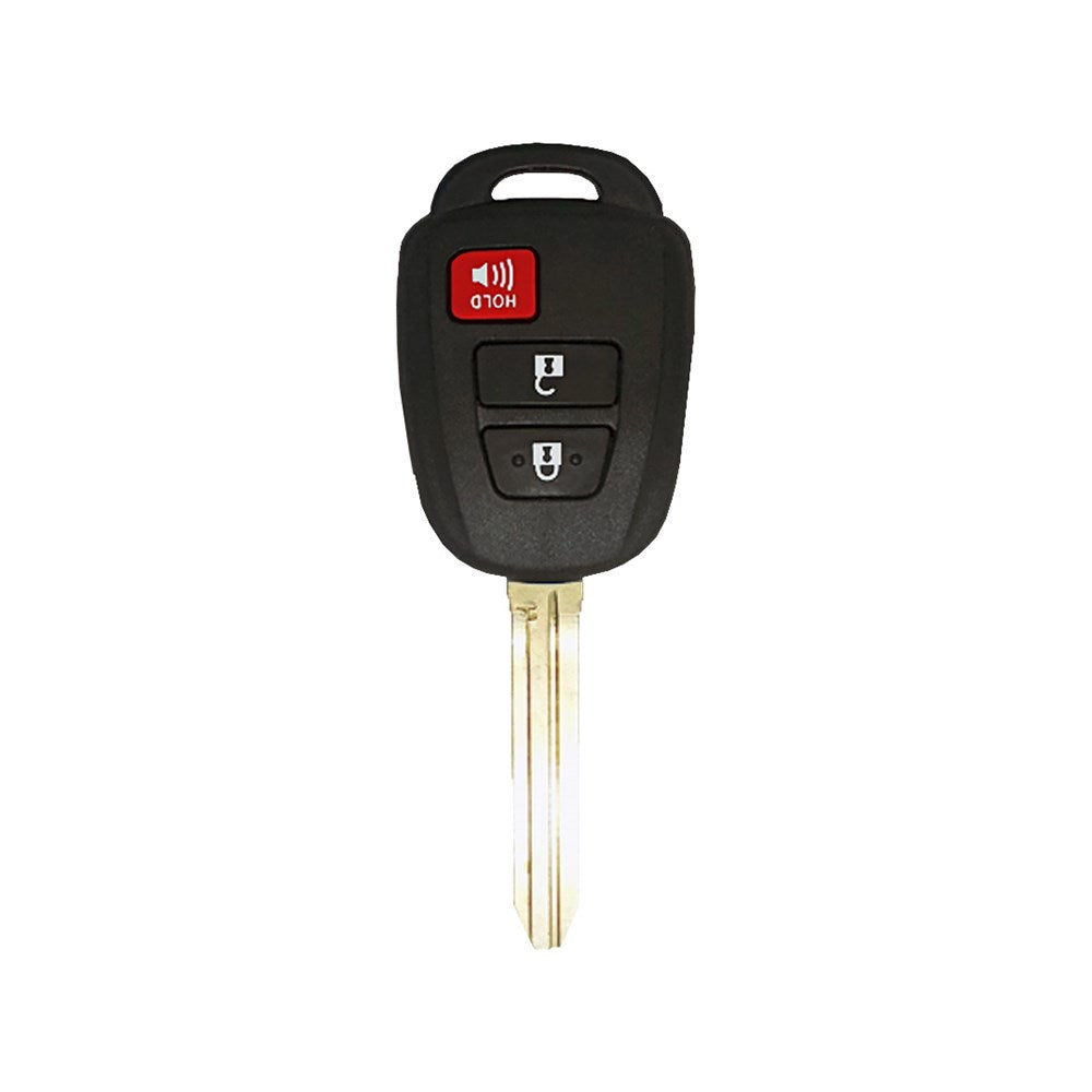 Toyota 2013-2021 3-Button Remote Head Key   FCC: HYQ12BDM / HYQ12BEL - 315 Mhz