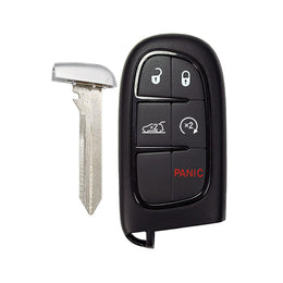 Jeep Cherokee 2014-2021 5-Button Smart Key w/Remote Start   FCC: GQ4-54T - 433 Mhz