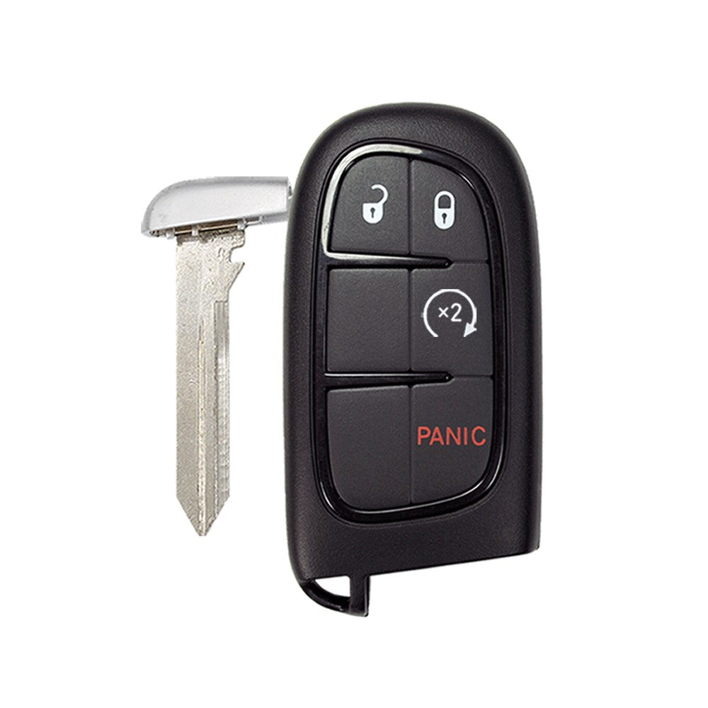 Jeep Cherokee 2014-2020 4-Button Smart Key w/Remote Start   FCC: GQ4-54T - 433 Mhz