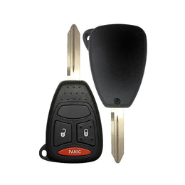 Chrysler/Dodge/Jeep 2004-2011 3-Button Remote Head Key   FCC:  KOBDT04A - 315 Mhz