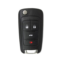 Chevrolet Cruze Impala Malibu SS 4-Button PEPS Flip Head key   FCC: OHT05918179 - 315 Mhz