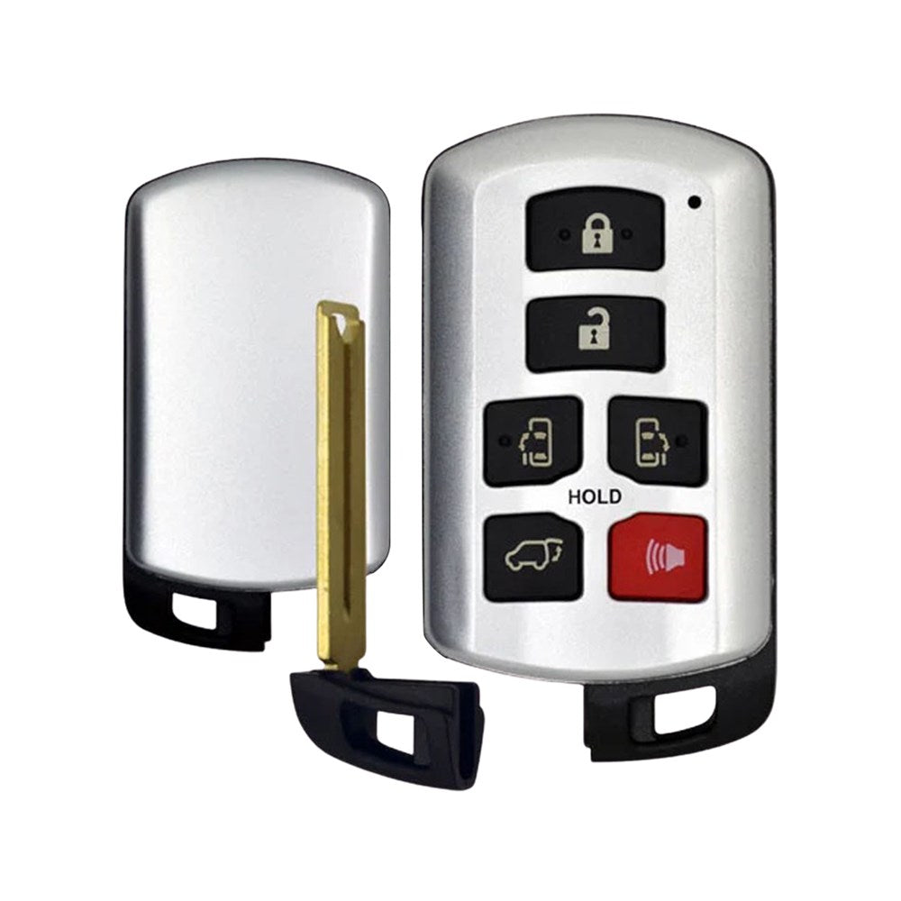 Toyota Sienna 2011-2020 6-Button Smart Key w/Hatch   FCC: HYQ14ADR - 315 Mhz