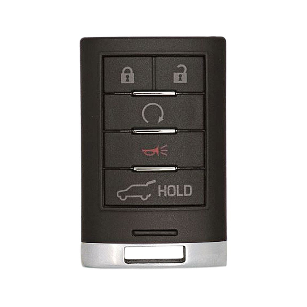 Cadillac SRX 2010-2015 5-Button Smart Key w/Hatch   FCC:   NBG009768T - 315 Mhz