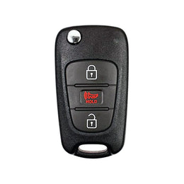 Kia Soul 2010-2013 3-Button Flippy Remote Head Key   FCC:   NYOSEKSAM11ATX / Assy: 11MY - 315 MHz