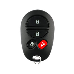 Toyota Avalon/Solara 2005-2008 4-Button Remote w/ Trunk   FCC: GQ43VT20T - 315 Mhz