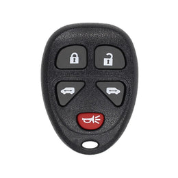 GM Vans 2005-2007 5-Button Remote   FCC:   KOBGT04A - 315 Mhz