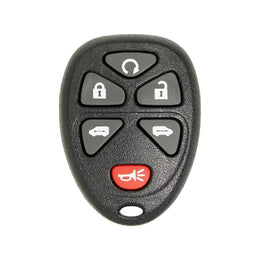 GM 2005-2011 6-Button Remote   FCC:   KOBGT04A - 315 Mhz