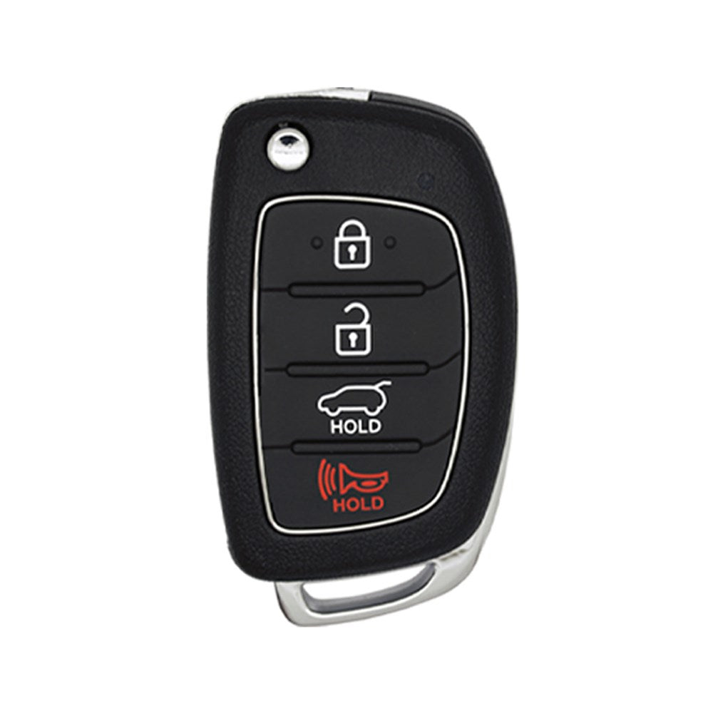 Hyundai Tucson 2015-2019 4-Button Remote Head Key   FCC:   TQ8-RKE-4F25 - 433 Mhz