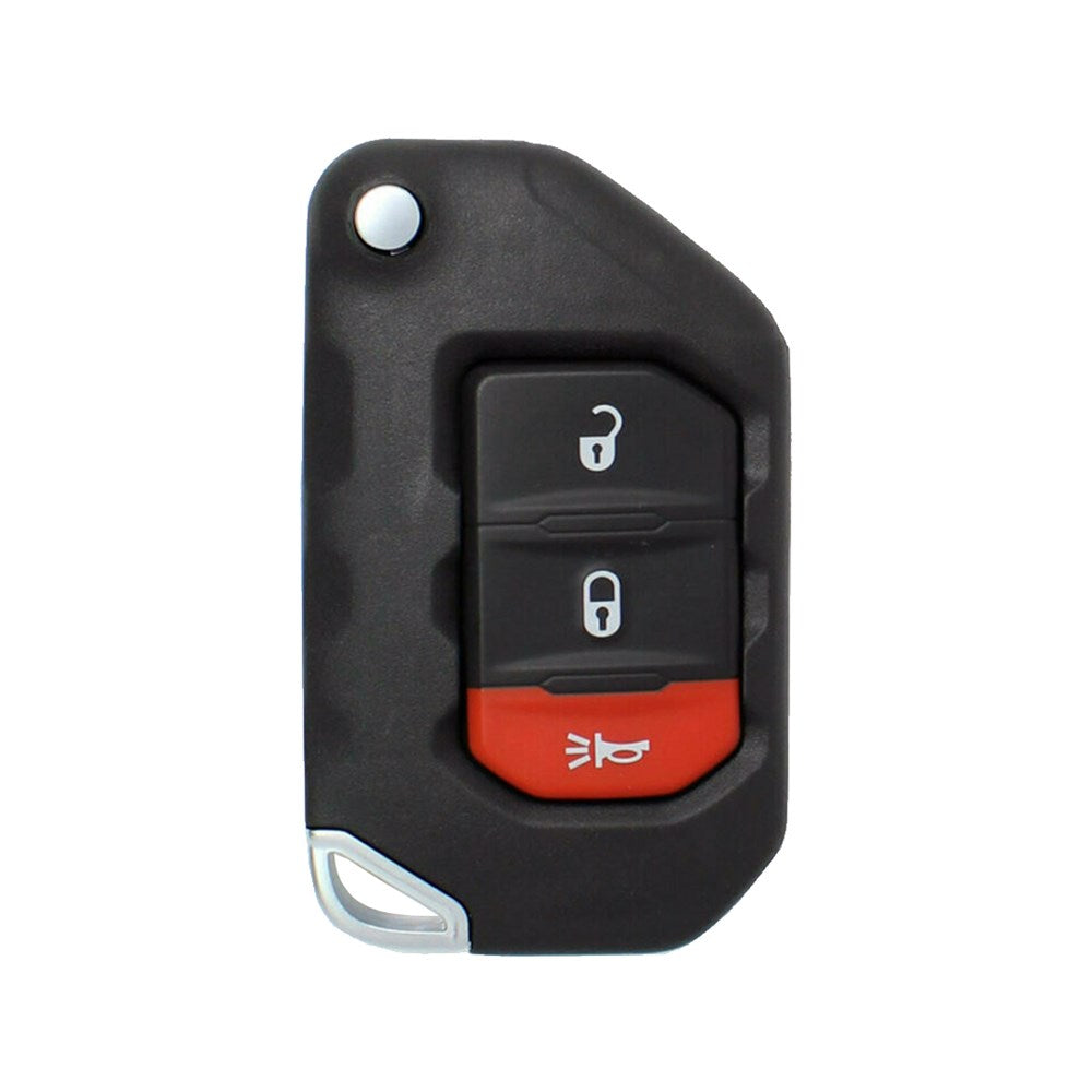 Jeep Wrangler/Gladiator 2018-2021 3-Button Flip Smart Key   FCC: OHT1130261 - 433 Mhz