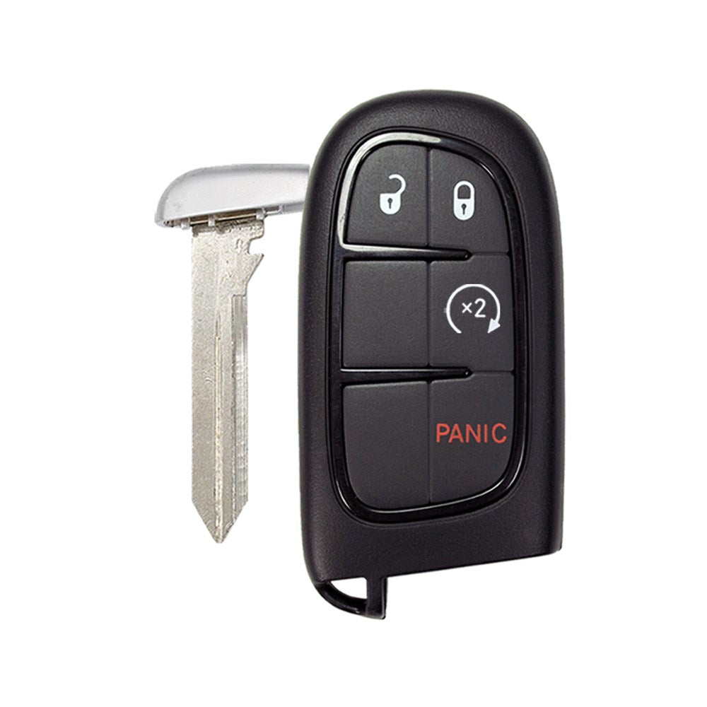 Dodge RAM 2013-2018 4-Button Smart Key w/Remote Start   FCC:  GQ4-54T - 433 Mhz