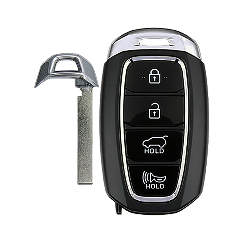 Hyundai Santa Fe 2019 4-Button Smart Key w/Hatch   FCC: TQ8-FOB-4F19 (TMa) - 433 MHz