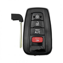 Toyota Prius Prime 2017-2021 4-Button Smart Key w/AC   FCC: HYQ14FBE (0410) - 315 MHz